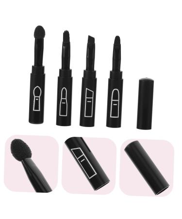 4-in-1 Makeup Brush Set - Lip Eyeshadow Eyeliner & Eyebrow Brushes for Women | Versatile Cosmetic Tool for Effortless Makeup Application - Buy Online on GoSupps.com
