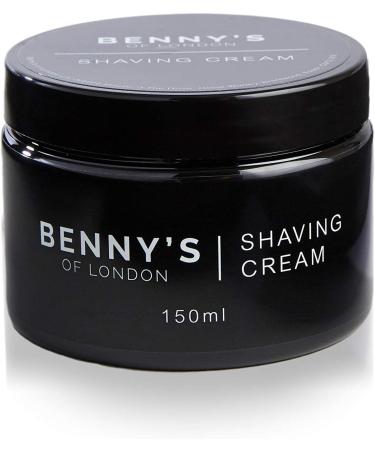 BENNY'S Shaving Cream | Light Refreshing Scent | Hydrates & Rejuvenates | Vegan | Made in The UK - Buy Online on GoSupps.com