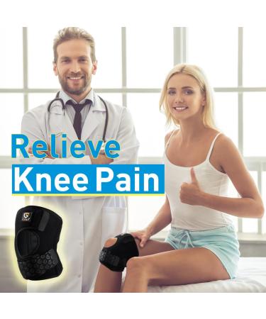 Kids Knee Brace for Pain Relief | Adjustable Patellar Tendon Support Strap for Meniscus Tear | X-Small Youth Knee Straps - Buy Online on GoSupps.com