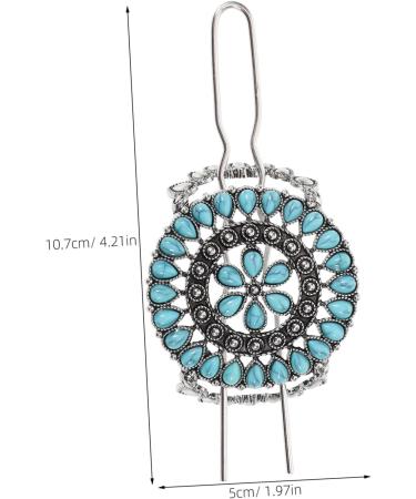 Beavorty Hairpin women's hair clips hair accessories for women flower hair accessories women's hair accessories women hair accessories Hair Ornament Hair up Zinc alloy Fashion Miss - Buy Online on GoSupps.com