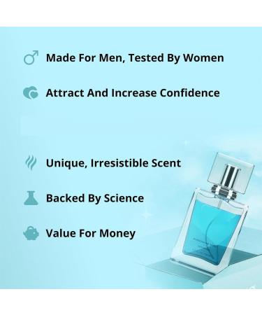 Men's Cologne Pheromone Hypnotic Cologne Long-lasting Romantic Perfume Infused with Pheromones 1pcs - Buy Online on GoSupps.com