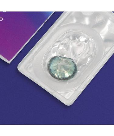 Viola Blue Contact Lenses - Silicone Comfort with -6.00 Diopters | 1 Pair (2 Pieces) | GlamLenses - International Shipping Available - Buy Online on GoSupps.com