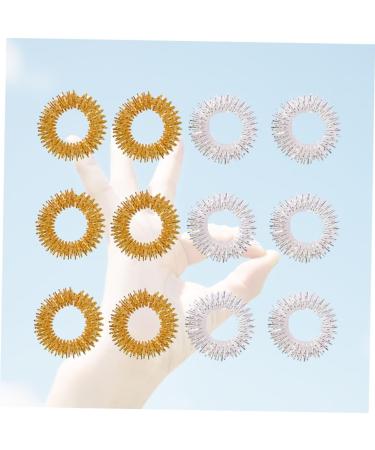 Buy Beaupretty 20PC Spiky Acupressure Finger Massage Rings - Sensory Toys for Relaxation & Stress Relief | International Shipping Available - Buy Online on GoSupps.com