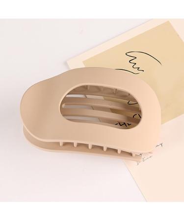 JOKOTI 6Pcs Sweet Flat Round Hair Clip Ponytail Hair Jaw Clip Strong Holds Hair Catch Clip Barrettes Headwear Ponytail Holders as described - Buy Online on GoSupps.com