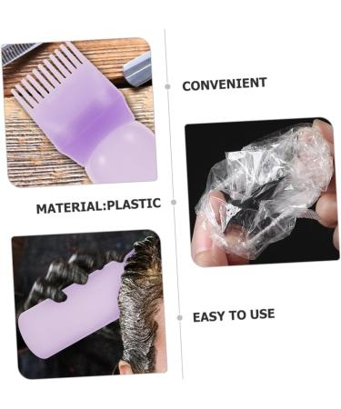 POPETPOP 1 Set Bleach Kit Hair Coloring Kit Bleach Hair Kit Hair Oil Bottle Hair Dye Kit Hair Oil Applicator Hair Dye Gloves Root Comb Applicator Bottle Earmuffs Purple Plastic Portable - Buy Online on GoSupps.com
