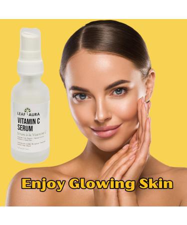 Organic Vitamin C Serum - Sulphate-Free Natural Formula for Brightening Uneven Skin - Made in Canada - 29.5ml - Buy Online on GoSupps.com