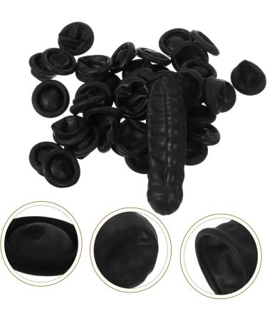 CANIGHT 100pcs Nitrile Anti-Static Finger Cots | Gel Joint Protection Sleeves for Safe & Comfortable Finger Relief - Medium Size - Buy Online on GoSupps.com