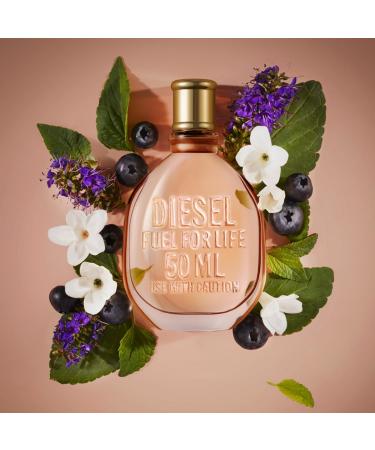 Diesel Fuel For Life Eau de Parfum for Women Long-Lasting Floral Scent With Notes of Jasmine & Patchouli 1.7 Fl. Oz. - Buy Online on GoSupps.com