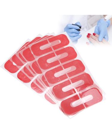 Latex Nail Polish Barrier Manicure Tools 50Pcs Peel Off Nail Tapes Skin Barrier Spill Proof Sticker Nail Art Protector Cover Nail Polish Protector For Fingers Nail Care - Buy Online on GoSupps.com