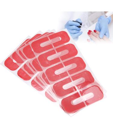 50PCS Nail Art Stickers - Peel Off Nail Tapes & Skin Barrier Spill Proof Nail Protectors for Flawless Designs - Buy Online on GoSupps.com
