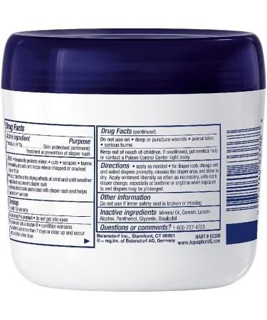 Aquaphor Baby Healing Ointment 14oz, Pack of 10 - Skin Protectant, Advanced Therapy - Buy Online on GoSupps.com