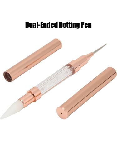 Wax Tip Dotting Pen Manicure Dotting Pen Wax Tip for Different Sizes Types Rhinestone(white) - Buy Online on GoSupps.com