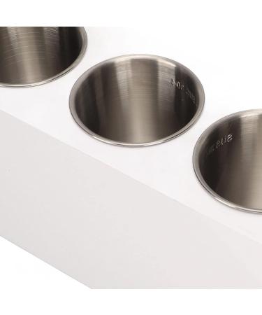 Adjustable Spa Warmer for 3 Bottles | 9 Temperature Modes & Timer | Aluminum Alloy Bottle Warmer for Massage Oil Lotion & Cream (EU Plug 100-240V) - Buy Online on GoSupps.com