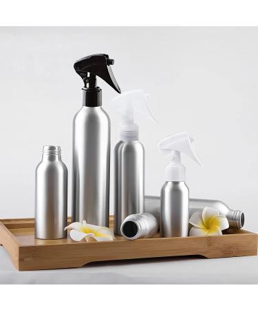 Zeoabsy 12-Pack 500ml Empty Aluminum Spray Bottles with Black Nozzles - Ideal for Household Garden Cosmetics and Cleaning + Bonus Funnel - Buy Online on GoSupps.com