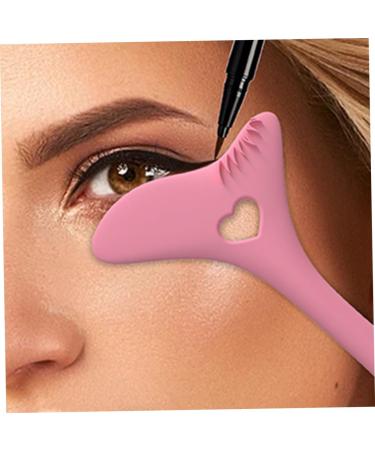 FRCOLOR Eyelash Separating Tool Eyeliner Stencils Wing Tips Mermaid Mascara Protector Mascara Drawing Tools Silica Gel Third Gear Extra - Buy Online on GoSupps.com