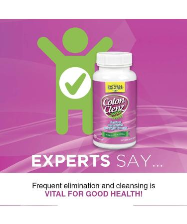 Natural Balance Colon Clenz Herbal Colon Cleanse & Detox - Gentle Overnight Formula 60ct - Buy Online on GoSupps.com