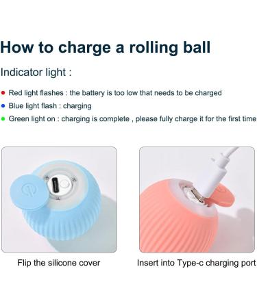 2PCS WLOOM CAT Ball 2.0 - Interactive Smart Pet Toy for Cats & Dogs | 360 Moving Electronic Ball | Best Hunting & Play Toy - Buy Online on GoSupps.com