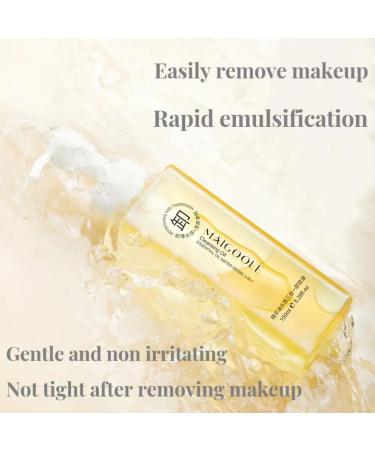 MAIGOOLE 3-in-1 Plant Concentrate Deep Makeup Oil Remover - Gentle & Nourishing for Eyes Lips & Face | 5.28fl.oz - Buy Online on GoSupps.com