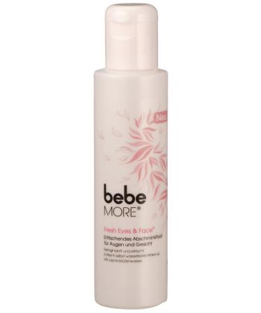 Bebe More Fresh Eyes and Face Refreshing Make-up Remover Fluid 125 ml Pack of 3 (3 x 125 ml)