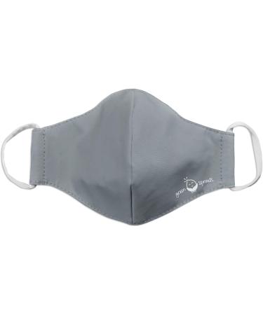 Buy Reusable Gray Face Mask for Youth & Adult Small - Eco-Friendly & Comfortable - Buy Online on GoSupps.com