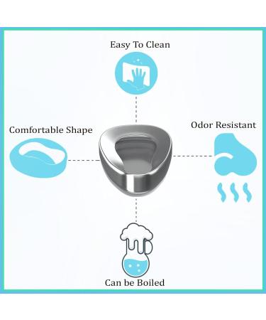Stainless Steel Bedpan with Lid Firm Thick Stable Bedpan Heavy Duty Smooth Contoured for Male Female Bed-Bound Patient Personal Care - Buy Online on GoSupps.com