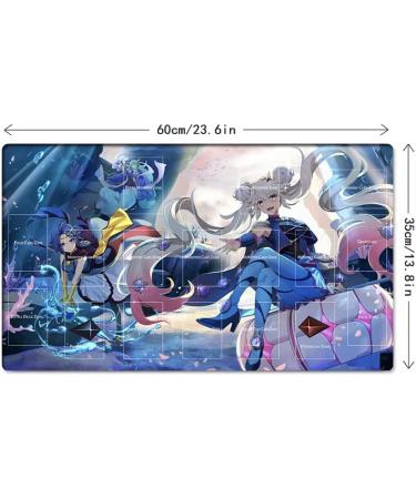 Marincess TCG CCG Duel Playmat + Free Bag | Trading Card Game Mat with Zones - Buy Online on GoSupps.com