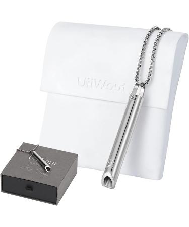UiiWout Anxiety Relief Breathing Necklace- Find Calm & Inner Peace with Expert Designed Meditation Jewelry - Buy Online on GoSupps.com