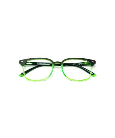 El Charro reading glasses mod. Hawaii black and green +2.50-200 g