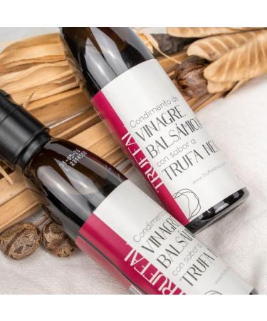 Black Truffle Balsamic Vinegar (Tuber Melanosporum) 180ml - Buy Online on GoSupps.com