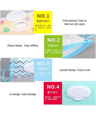 Reusable Self-Closing Wet Cloth Bag - Ideal for Face Towels Makeup Remover and Flusable Toilet Towels | Eco-Friendly & Travel-Friendly - Buy Online on GoSupps.com