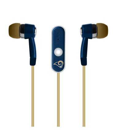 NFL Hands Free Ear Buds with Microphone St. Louis Rams