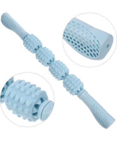 Lurrose Massage Tab - Manual Leg Massage Roller Stick | Fascia Massage Device for Deep Tissue Relief | Handheld Fitness Tool 40.5x5cm - Shop Internationally! - Buy Online on GoSupps.com