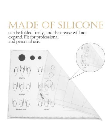 Beaupretty Acrylic Nail Training Mat - Silicone Practice Pad for Manicure Art | Ideal Tool for Acrylic Fingernails - Buy Online on GoSupps.com