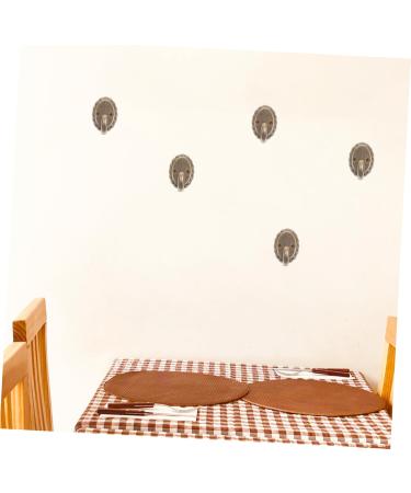 Cabilock 30 Pcs Single Hook Wall Hanging Hooks Wall Mounted Hooks Clothes Hooks Towel Hooks Rack Zinc Alloy - Buy Online on GoSupps.com