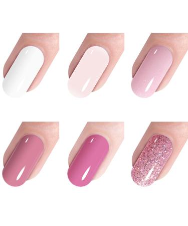 Vishine Sunone 48W LED UV Nail Lamp - Complete Set with 6 Gel Colors Top & Base Coat Manicure Tools | Fast International Shipping - Buy Online on GoSupps.com