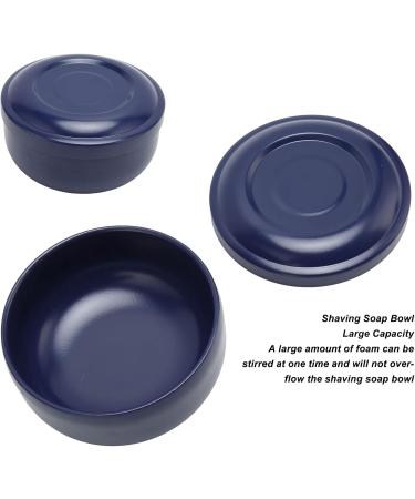 Ankroyu Men's Dark Blue Shaving Shell Wide Opening Large Capacity Foam Cup for Salons & Home Use - Buy Online on GoSupps.com
