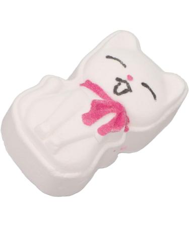 Qukaim Spa Bath Ball Cartoon Animal Shaped Bath Salt Ball Cute Essential Oil Bath Ball for Skin Care Peach Scented for Children and Adults - Buy Online on GoSupps.com