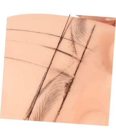 Baluue 4pcs Small Bottled Eyebrow Ruler Practical Eyebrow Ruler Aluminum Alloy - Buy Online on GoSupps.com