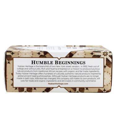 Nubian Heritage Raw Shea and Myrrh Bar Soap 5oz (Pack of 6) - Natural Body Soap - Buy Online on GoSupps.com