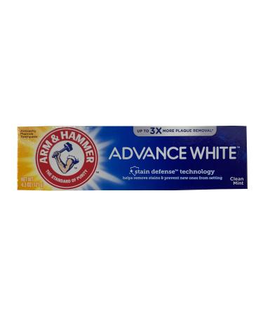 ARM & HAMMER Advance White Baking Soda & Peroxide Toothpaste Extreme Whitening 4.3 oz (Pack of 2) - Buy Online on GoSupps.com