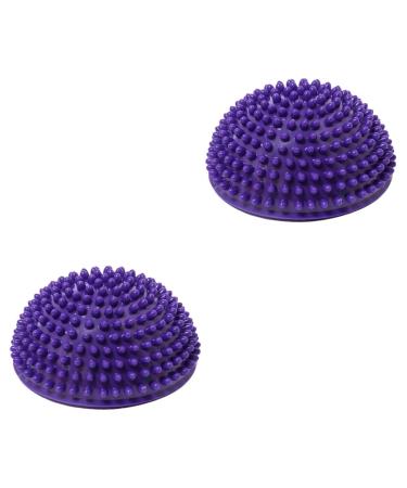 Ultechnovo 2st Durian ball Neck massager Sorten foot fitness balls Foot massager Tools Body relaxing massage gear muscle-clamping massager outside accessories child pvc