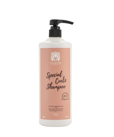 V lquer Professional Special Curl Shampoo 1000 ml - Curly Girl Method - for curly hair - sulfate free - salt free - Vegan Curly Hair - Perfect Curls - 96% natural origin
