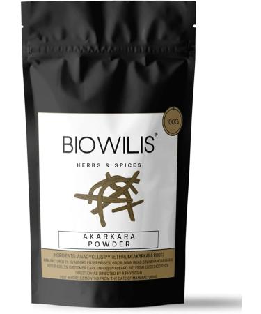 LOGY Akarkara Powder - Anacyclus Pyrethrum Pellitory Root Akarkara Irani/Akarkara Asli/Powder Natural 100 Gram