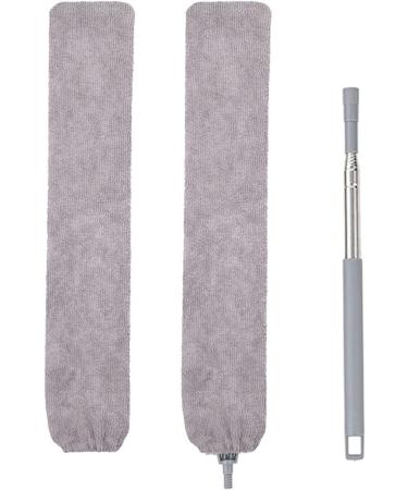 Gap Dust Cleaner Extendable Gap Duster for Cleaning with Extension Pole Long Damp Dusters for Cleaning Ceiling Window Baseboard