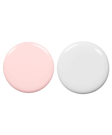essie French Manicure Set: Ballet Slippers Pale Pink + Blanc White Nail Polish Bundle - 0.46 oz each - Buy Online on GoSupps.com
