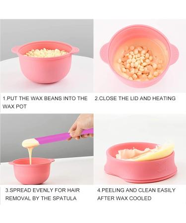 Wax Spatulas Silicone Applicator for Hair Removal - Purple | Multifunctional Wax Bean Scraper - Buy Online on GoSupps.com