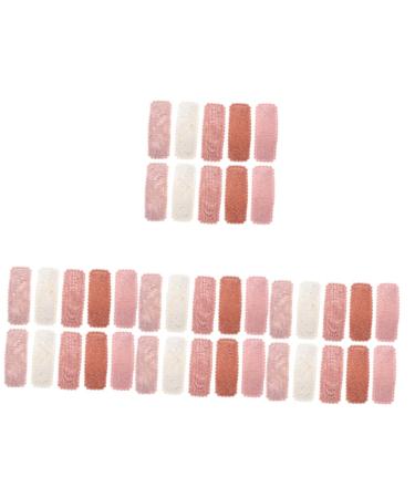 FRCOLOR 20 Pairs hairpin hair clips small hair barrettes hair barrettes for women cute girl hair clip hair accessories for women hair snap girly decor hair decor alloy lace side clip Miss