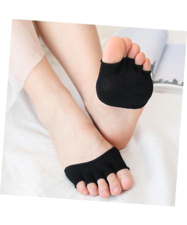 Shop Healeeved Half Socks | 8 Pairs Cotton No-Show Socks for Men & Women | Perfect for Sandals & Slippers | Five-Toe & Peep-Toe Design - Buy Online on GoSupps.com
