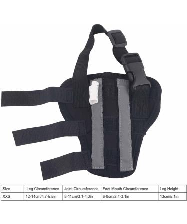 Dog Hind Leg Brace Stable Support Knee Pads Puppy Rear Leg Protector Dog Rear Leg Hock Brace Dog Leg Joint Wraps Dog Hind Leg Brace for Sprain Leg Wounds Care (XXS) - Buy Online on GoSupps.com