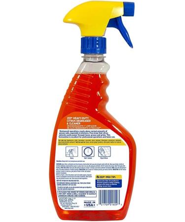 Zep Heavy-Duty Citrus Degreaser & Cleaner - 24 Oz (Pack of 2) | Restaurant-Grade Oil & Grease Remover for Stovetops & Appliances - International Shipping Available - Buy Online on GoSupps.com